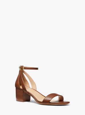 Cardi Flex Leather Sandal | Michael Kors