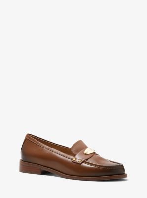 Michael michael kors valerie leather deals loafer