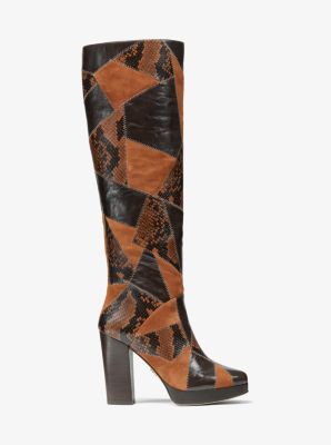 Michael kors divia shop nappa leather boot