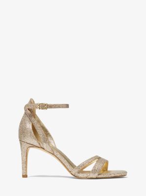 Michael kors 2025 glitter sandals