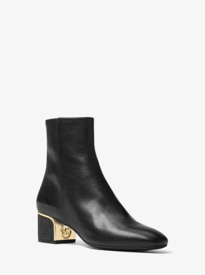 Botte Lana en cuir &agrave; logo