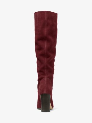 Michael kors elaine suede on sale bootie