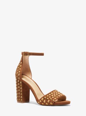 Leela Studded Suede Sandal