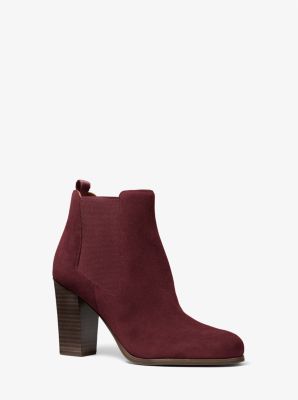 Michael kors suede store ankle booties