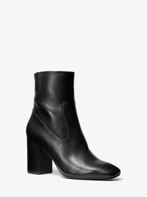 【送料&関税込】Michael Kors Perla Flex Ankle Boot Marcella Flex Leather Ankle Boot | Michael Kors [US]