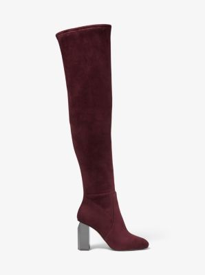 Michael michael kors petra embellished suede ankle sales boot