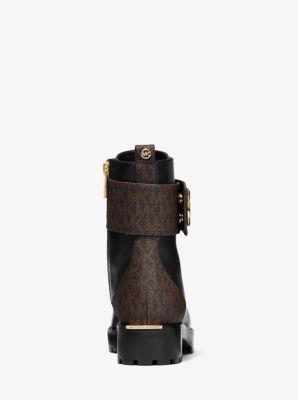 Michael kors best sale tatum combat boots