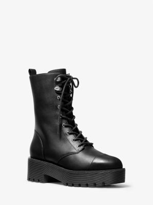 Total 36+ imagen michael kors bryce combat boots