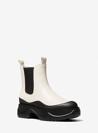 Dupree Two-tone Leather Boot | Michael Kors