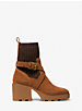 Keisha Suede and Knit Boot image number 1