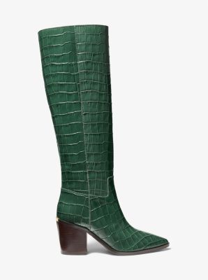 Michael kors 2025 arley leather boot