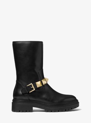 Michael kors deals motorcycle boots