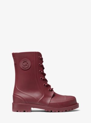 Michael kors cheap rain boots purple