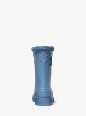 Montaigne Faux Shearling-Lined PVC Rain Boot image number 2