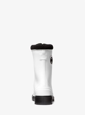 Montaigne Faux Shearling-Lined PVC Rain Boot image number 2