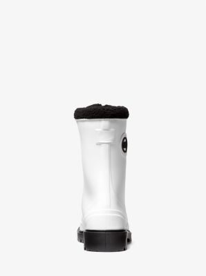 Chaussure de pluie Montaigne en PVC doublé de fausse peau de mouton image number 2