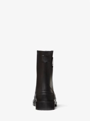 Buy the Michael Kors Women's Black Rubber Rain Boots Size 9