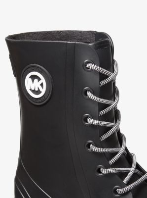 MICHAEL Michael Kors Women's Montaigne PVC Rain Boots - Black, Worldwide  Delivery