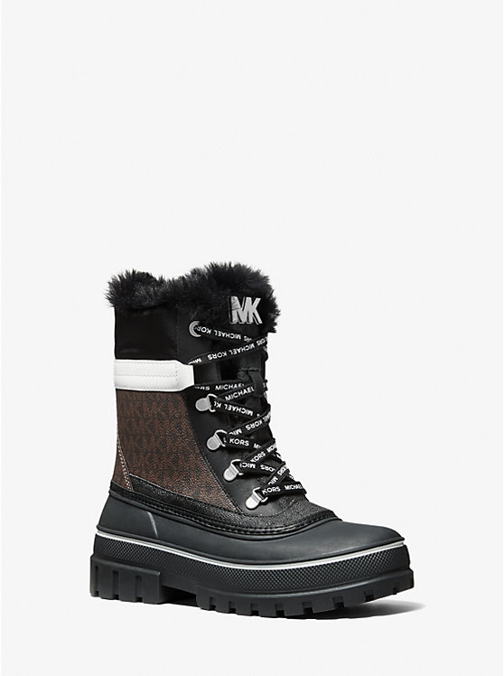 Ozzie Logo Faux-Fur Lined Snow Boot image number 0