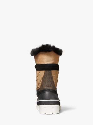 Louis Vuitton Women's Shearling Winter Boots