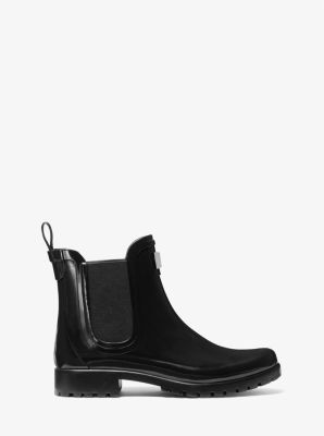 michael kors rain boots white