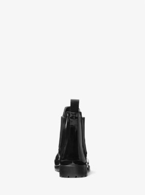 Prada Rubber Logo Pull-On Rain Booties