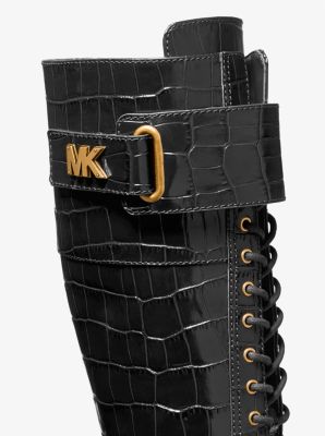 Michael kors hot sale crocodile shoes