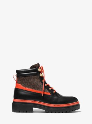 Turner Leather and Logo Boot | Michael Kors [US]
