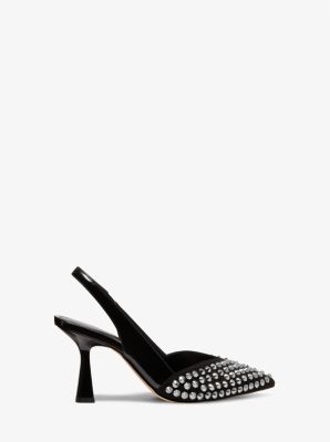 Pumps Chelsea aus Wildlederimitat und Kunstlackleder mit Verzierungen image number 1