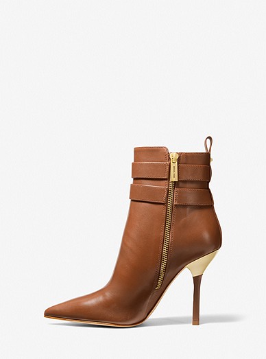 Amal Leather Ankle Boot | Michael Kors