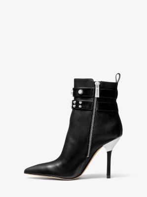 Office studded ankle clearance boots