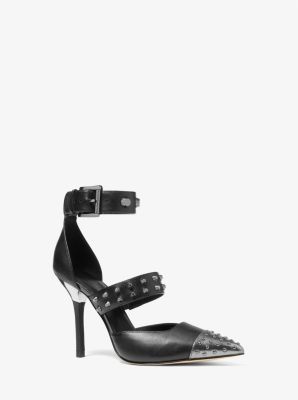 【Michael Kors】☆サンダル☆ Amal Astor Stud Leather Sandal Amal Astor Stud Leather Sandal | Michael Kors [US]