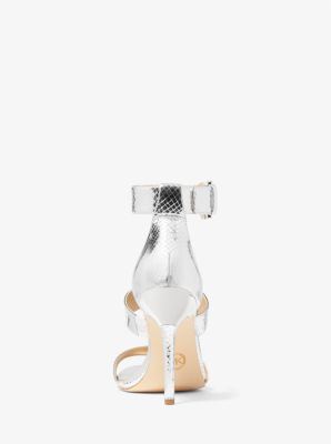 Michael kors silver hot sale shoes macy's