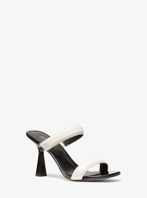 Clara Two-Tone Patent Leather Sandal | Michael Kors