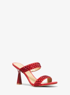 Clara Embellished Faux Suede Sandal image number 0