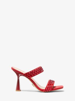 Clara Embellished Faux Suede Sandal image number 1