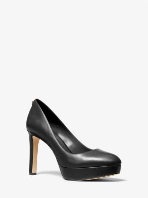 Chantal Leather Platform Pump image number 0