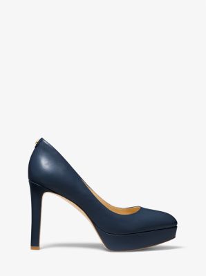 Chantal Leather Platform Pump