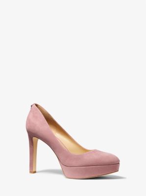 Michael kors cheap suede pumps