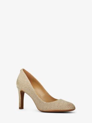 Michael kors claire chain shop mesh pump