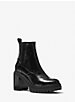 Cyrus Crinkled Faux Leather Ankle Boot image number 0