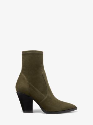 Michael kors dorothy suede ankle sales boot