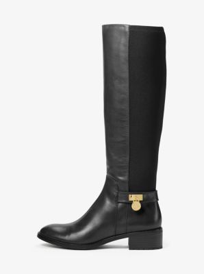 Michael kors hamilton tall boot clearance black