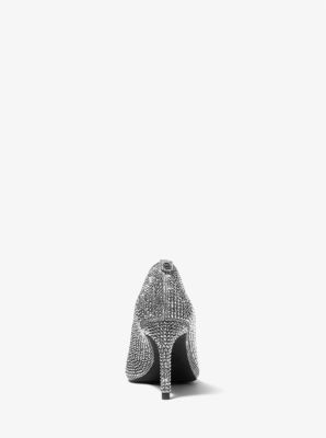 Zapato de salón Alina Flex de malla de cadena brillante con adorno de cristal image number 2