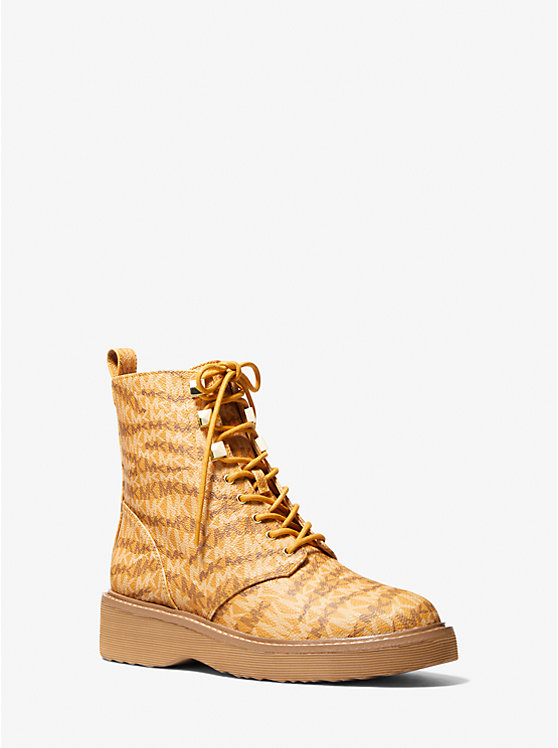 Haskell Animal Print Logo Canvas Boot image number 0