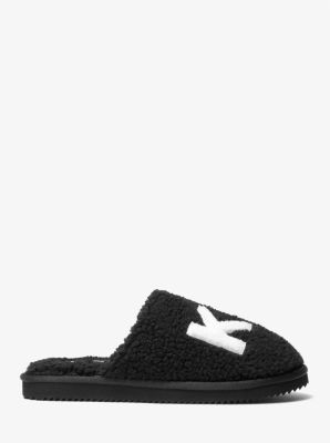 Janis Sherpa Slipper in NEGRO | Michael Kors