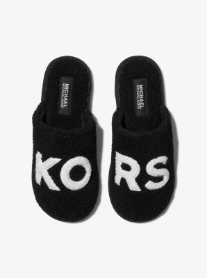 Janis Sherpa Slipper in NEGRO | Michael Kors