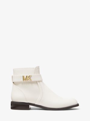 Jilly Faux Pebbled Leather Ankle Boot