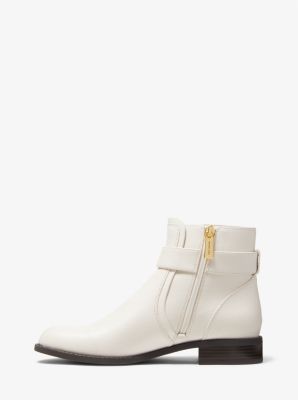 Jilly Faux Pebbled Leather Ankle Boot