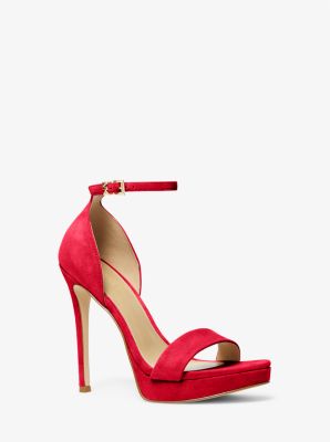 Jordyn Suede Platform Sandal | Michael Kors